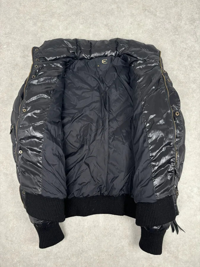 AW2008 Cavalli Black Quilted Puffer Jacket YJHiSMO 6