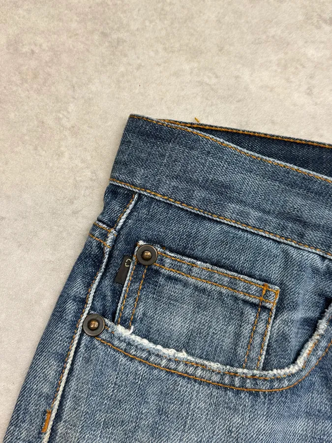 AW2008 Cavalli Blue Blood Slim Gradient Denim Jeans ZuElmQN 10
