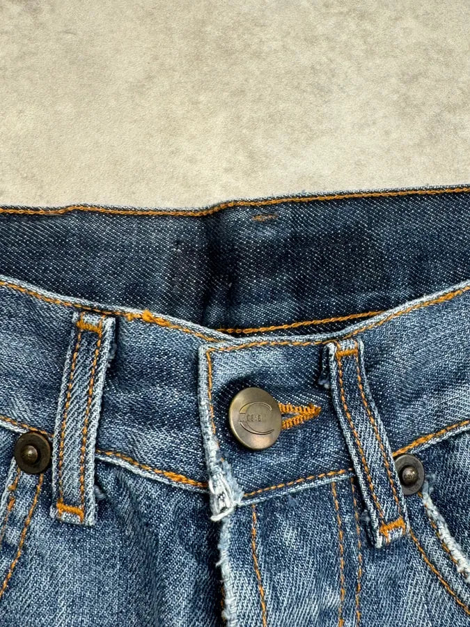 AW2008 Cavalli Blue Blood Slim Gradient Denim Jeans ZuElmQN 9