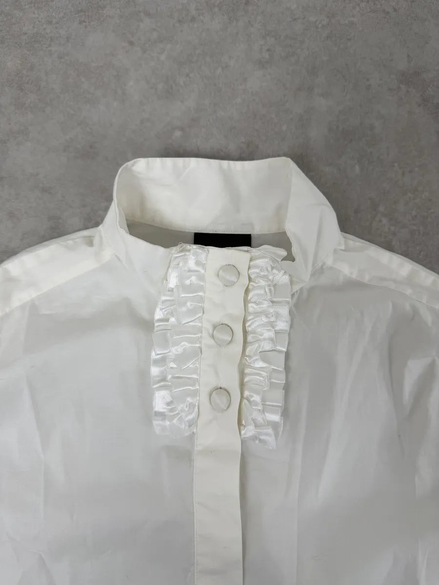 AW2008 Cavalli Duke White Shirt LmAjOKh 5