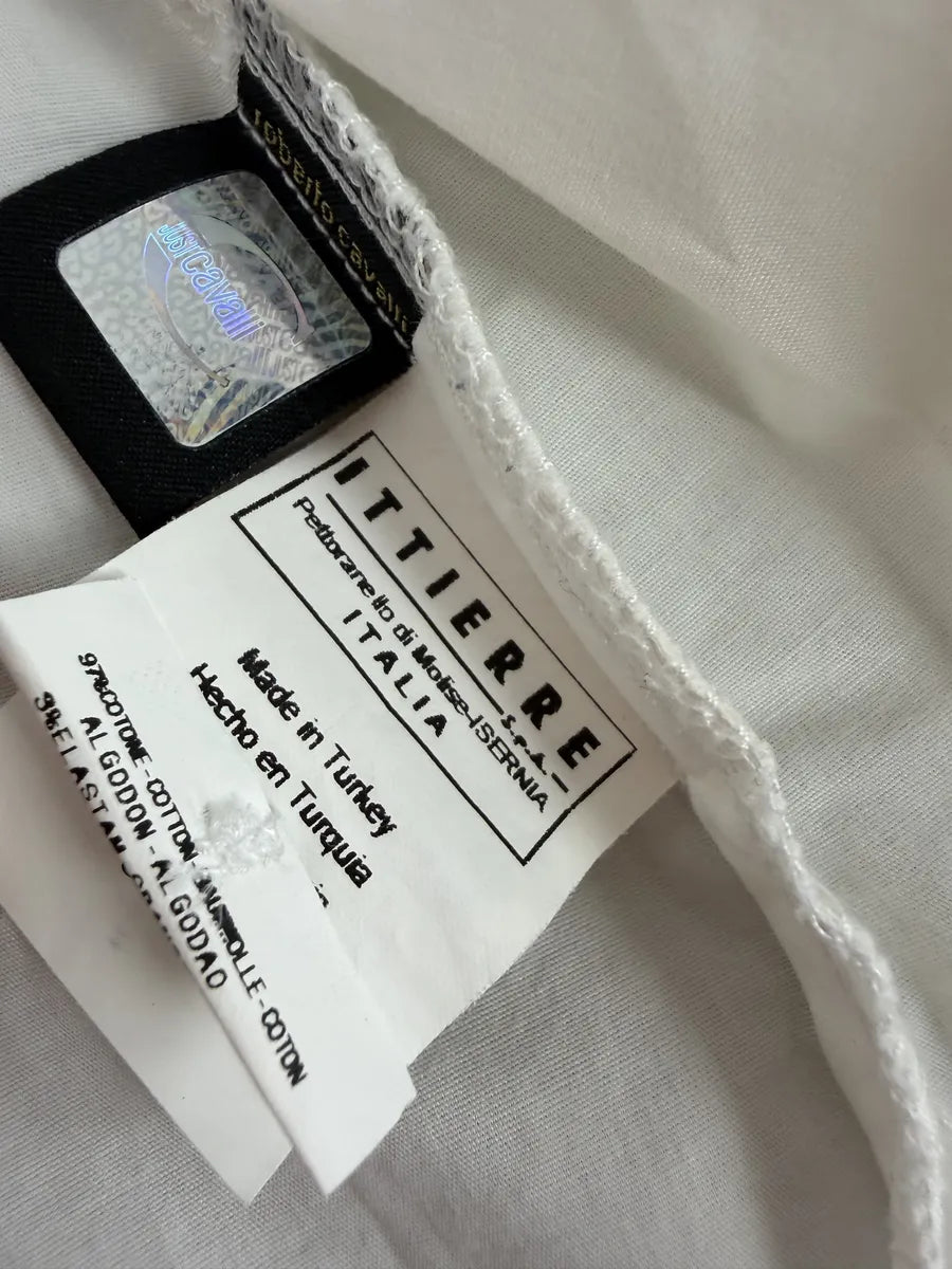 AW2008 Cavalli Duke White Shirt LmAjOKh 6