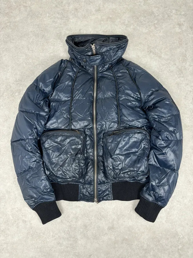 AW2008 Cavalli Navy British Puffer Jacket mLAnUQp 0