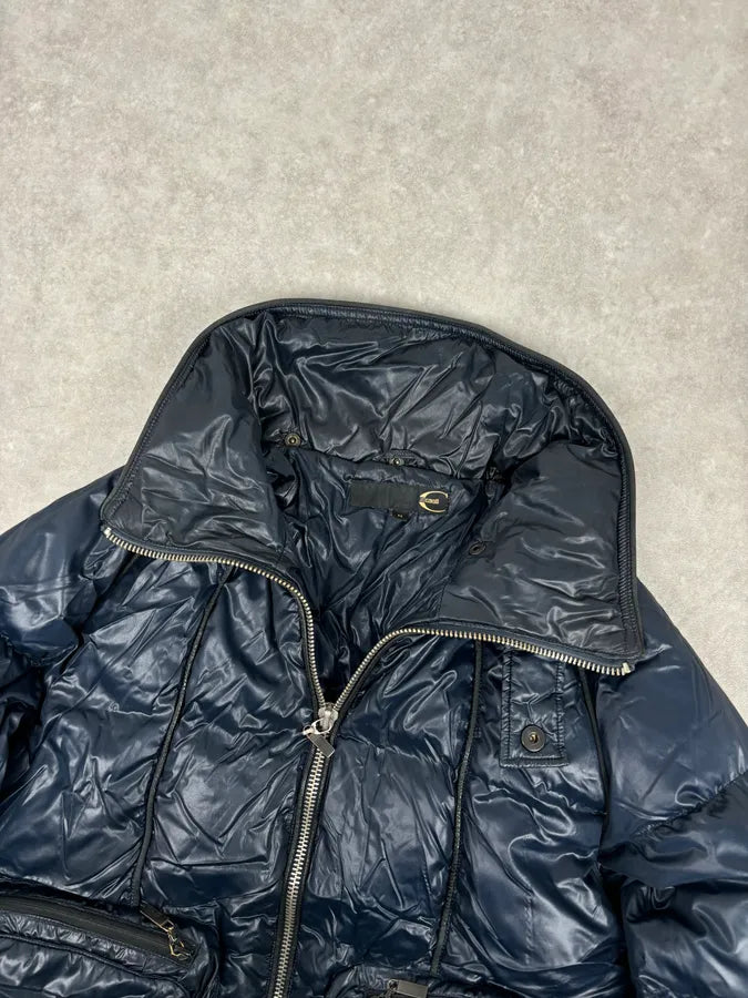 AW2008 Cavalli Navy British Puffer Jacket mLAnUQp 3