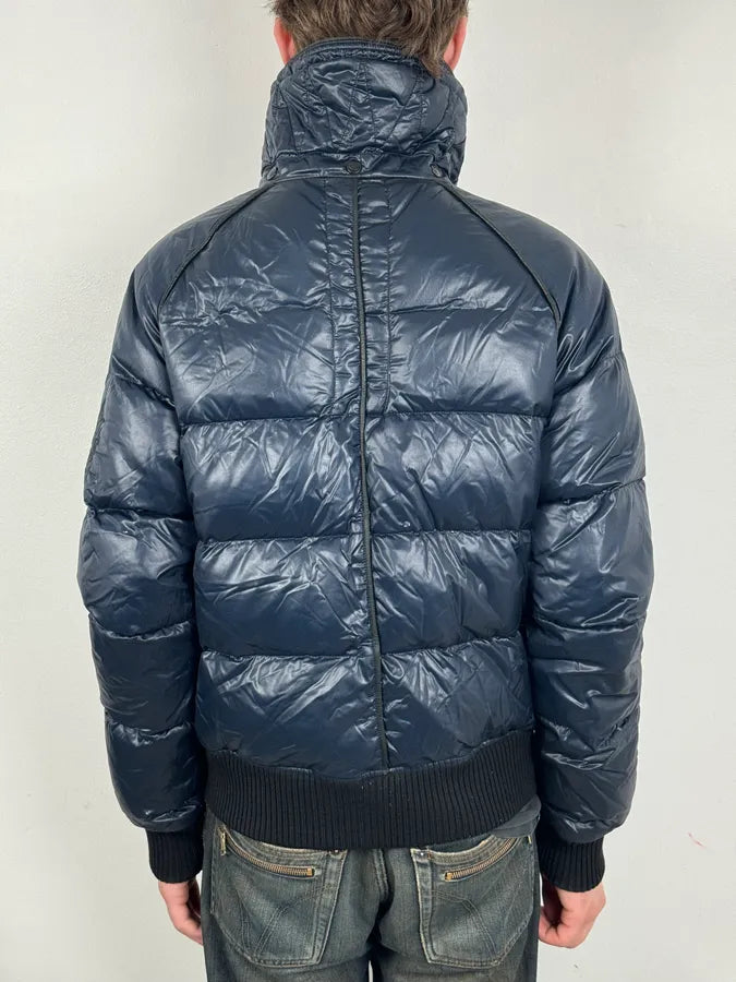 AW2008 Cavalli Navy British Puffer Jacket mLAnUQp 2