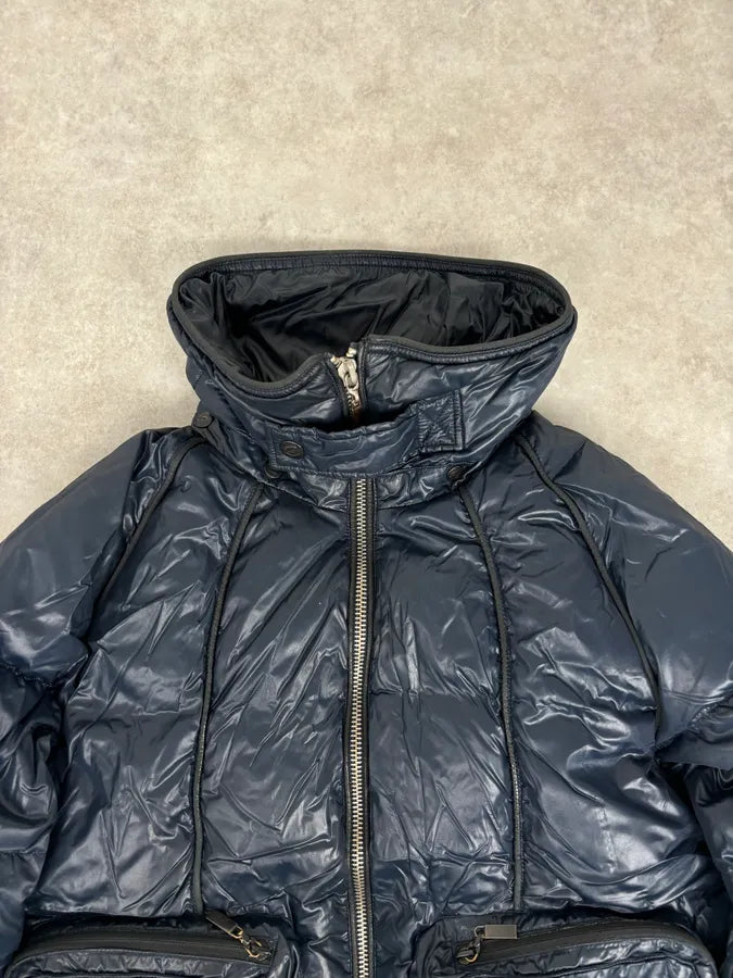 AW2008 Cavalli Navy British Puffer Jacket mLAnUQp 7