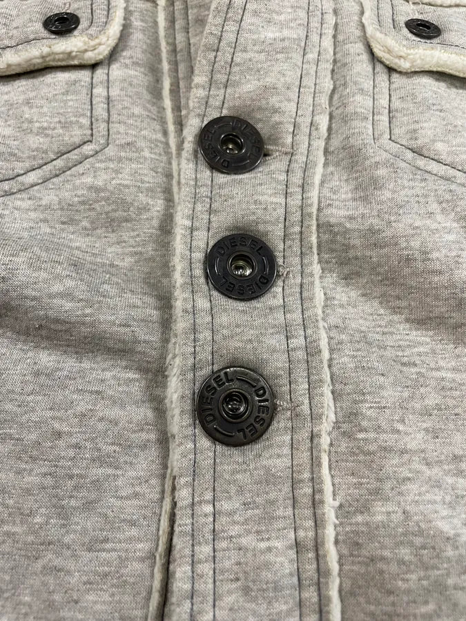 AW2008 Diesel Grey Mohawk Hooded Sweater (XS/S) HJLhkTz 6