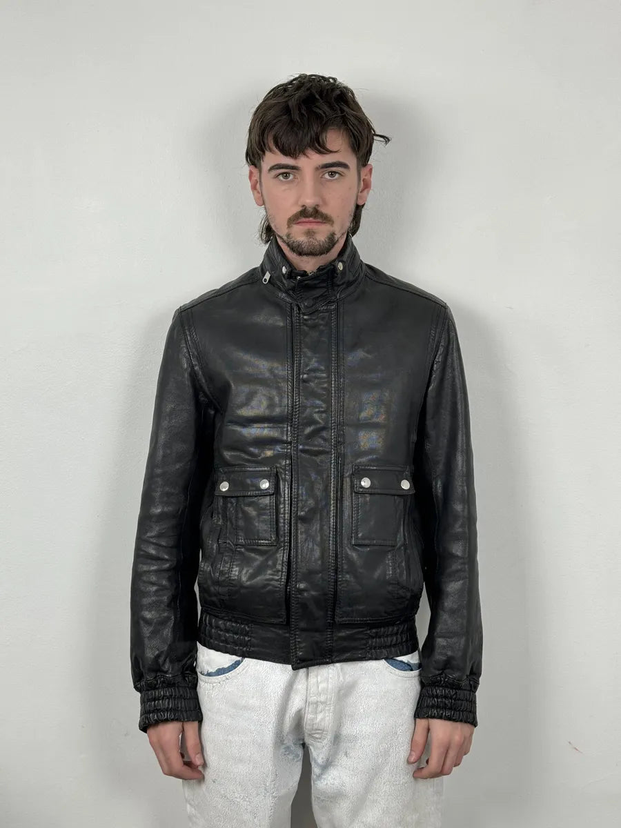 AW2008 Dior Black Premium Jacket by Kris Van Assche – Dolce Vita Hub AW2008 Dior Black Premium Jacket by Kris Van Assche – Dolce Vita Hub