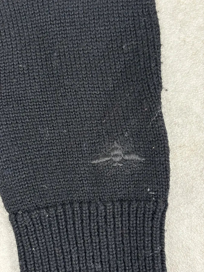 AW2008 Dior Black Premium Wool Gloves atDFJfn 7