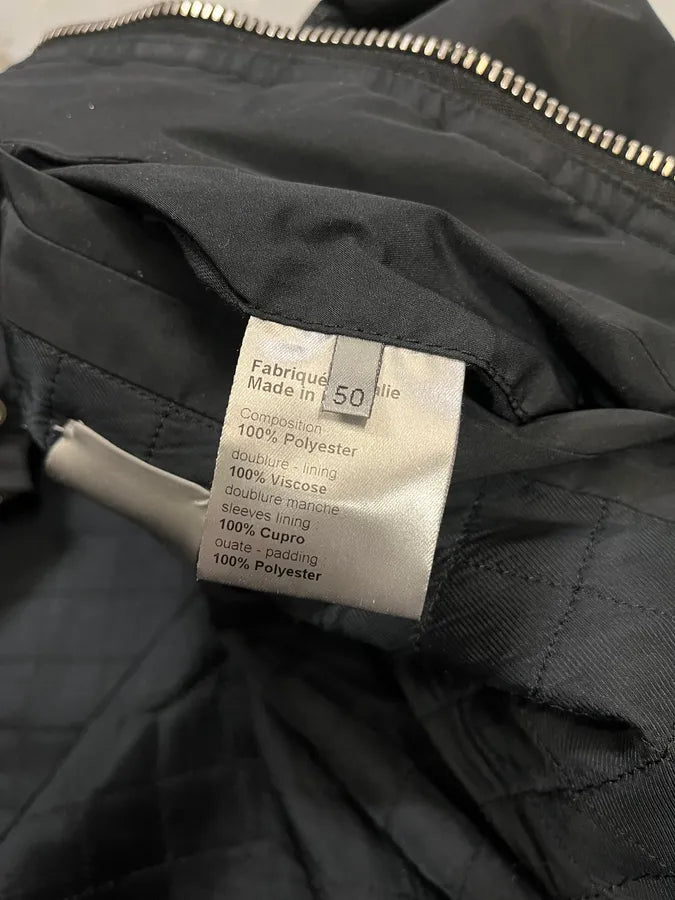 AW2008 Dior Black Puffer Jacket by Kris Van Assche bQCPcJT 10