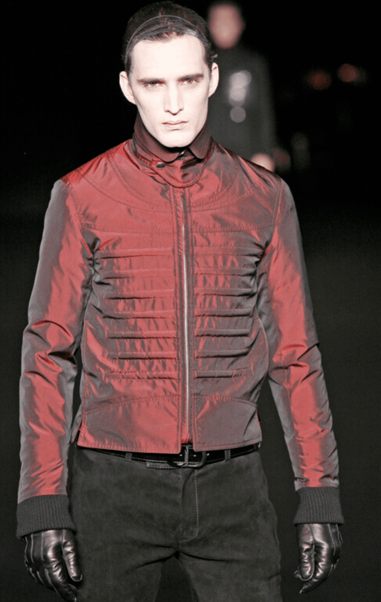 AW2008 Dior Black Puffer Jacket by Kris Van Assche bQCPcJT 3