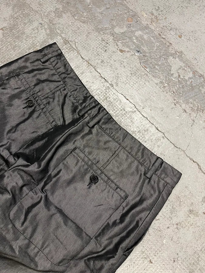 AW2008 Dirk Bikkembergs Dark Grey Pants ikpIrea 9