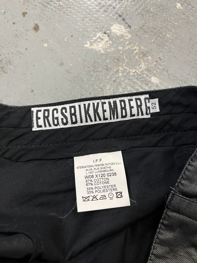 AW2008 Dirk Bikkembergs Dark Grey Pants ikpIrea 10