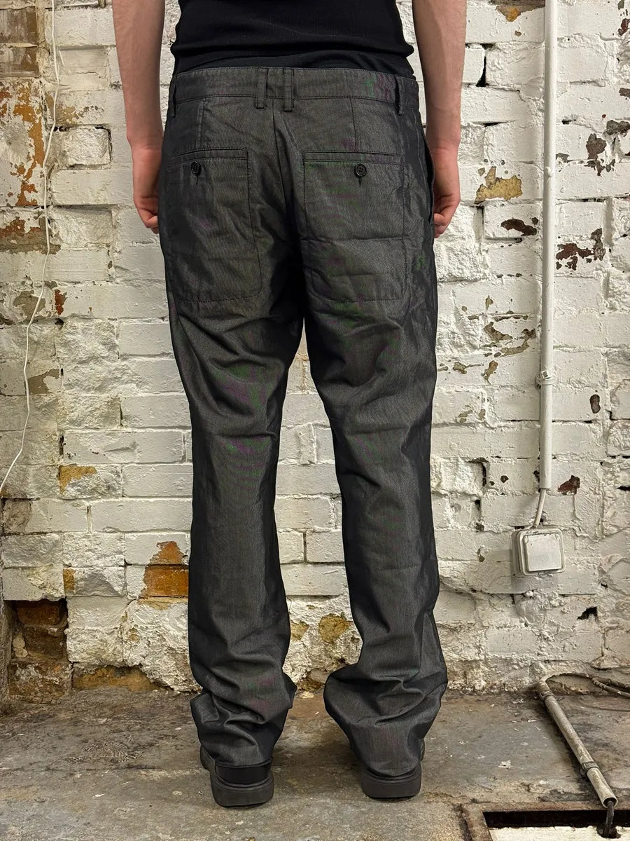 AW2008 Dirk Bikkembergs Dark Grey Pants ikpIrea 3