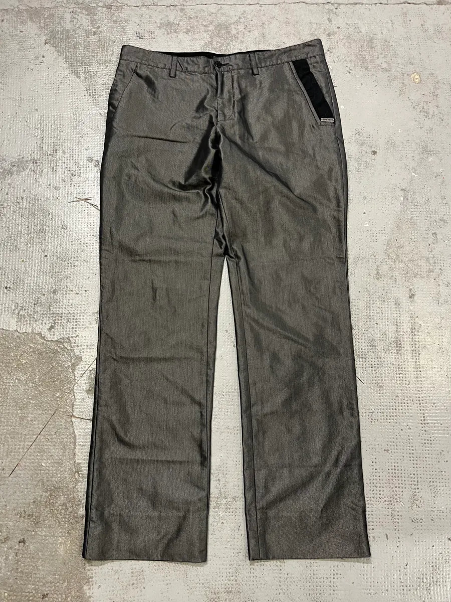 AW2008 Dirk Bikkembergs Dark Grey Pants ikpIrea 4