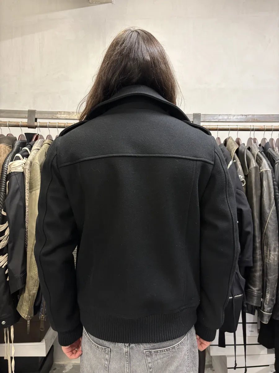 AW2008 Dolce & Gabbana Black Elegant Caban Jacket FynwVff 2