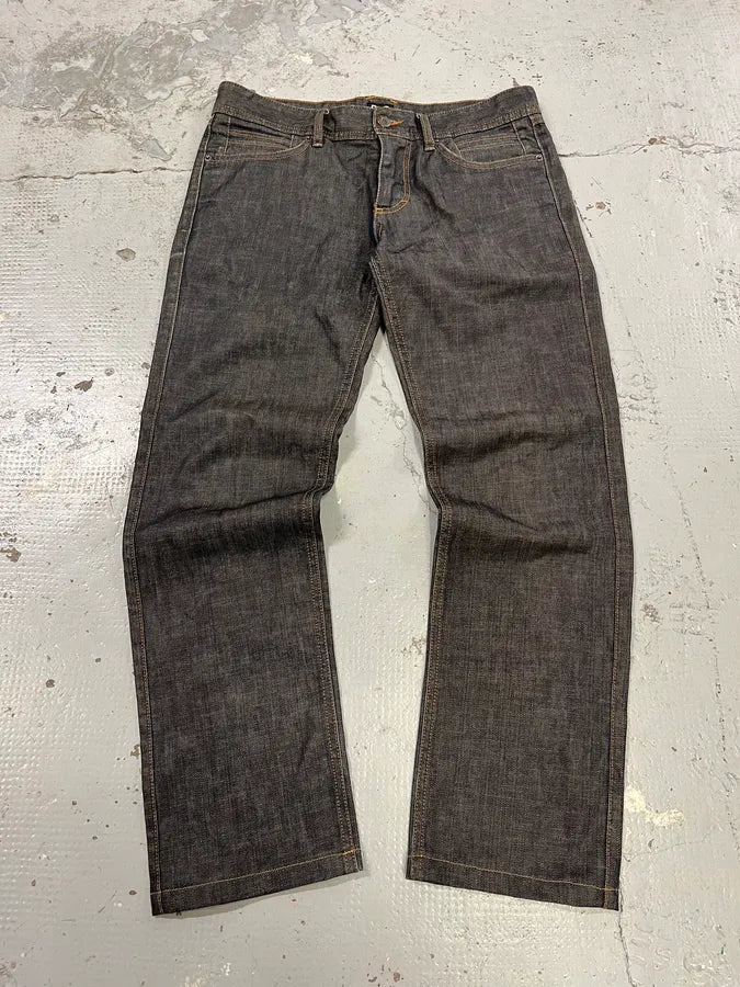 AW2008 Dolce & Gabbana Dark Grey Audacious Denim Jeans bdaiNZr 0