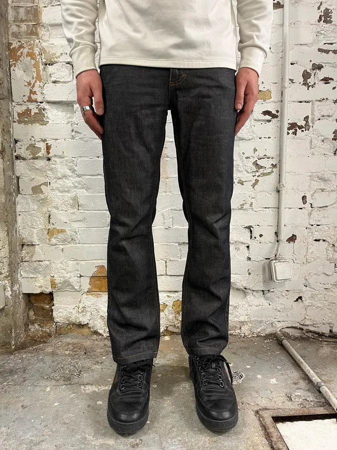 AW2008 Dolce & Gabbana Dark Grey Audacious Denim Jeans bdaiNZr 1