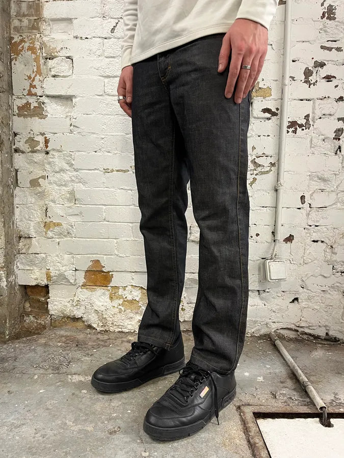 AW2008 Dolce & Gabbana Dark Grey Audacious Denim Jeans bdaiNZr 2