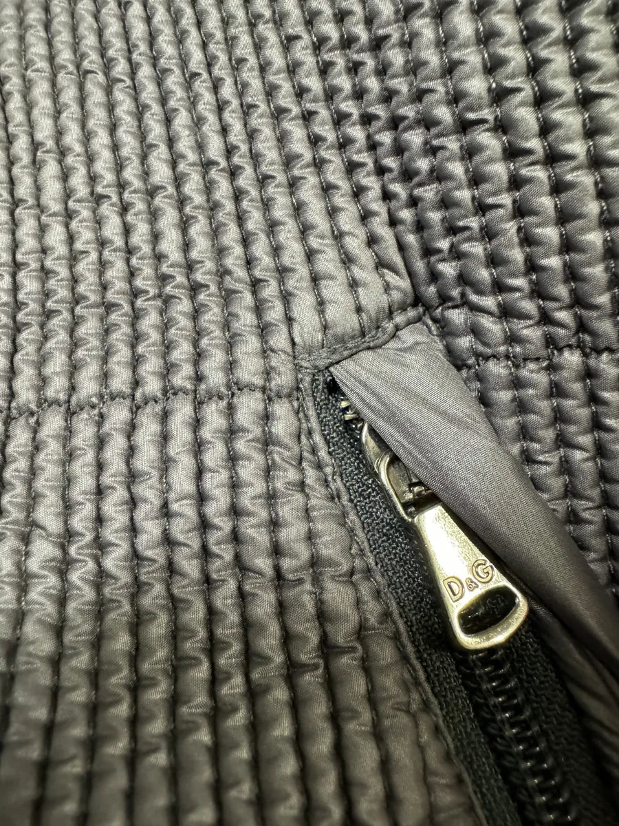 AW2008 Dolce & Gabbana Grey Astro Multi Zips Puffer Jacket GAFluUS 11