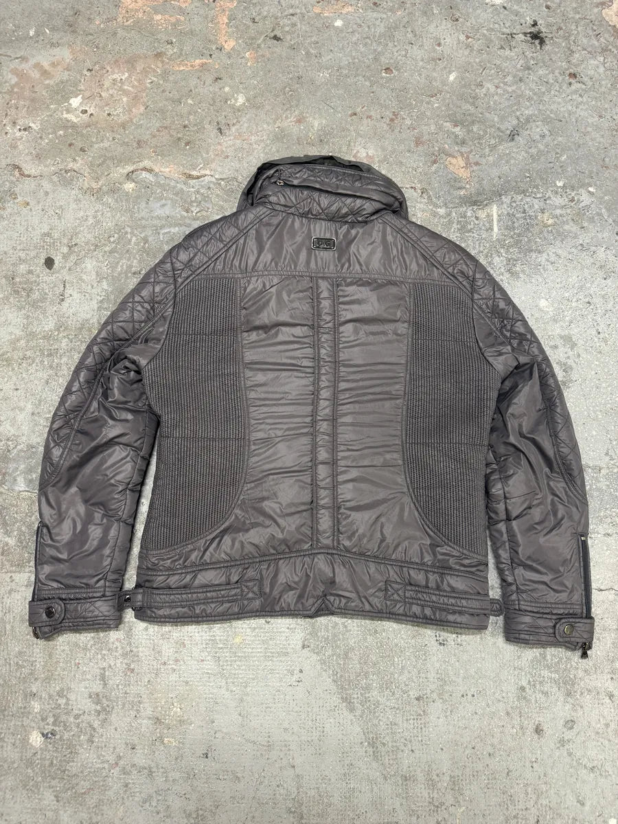 AW2008 Dolce & Gabbana Grey Astro Multi Zips Puffer Jacket GAFluUS 2