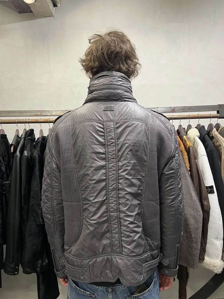 AW2008 Dolce & Gabbana Grey Astro Multi Zips Puffer Jacket GAFluUS 4