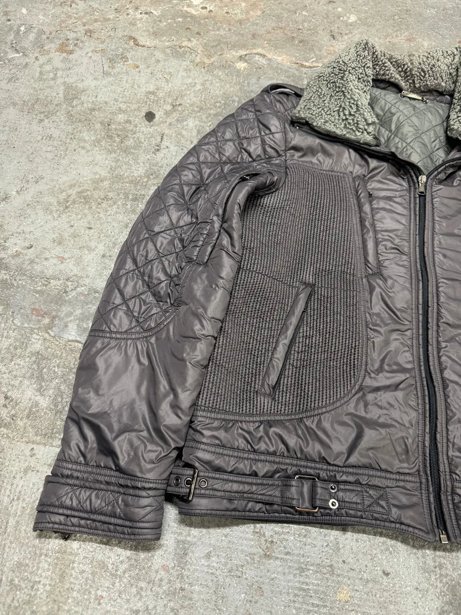 AW2008 Dolce & Gabbana Grey Astro Multi Zips Puffer Jacket GAFluUS 7
