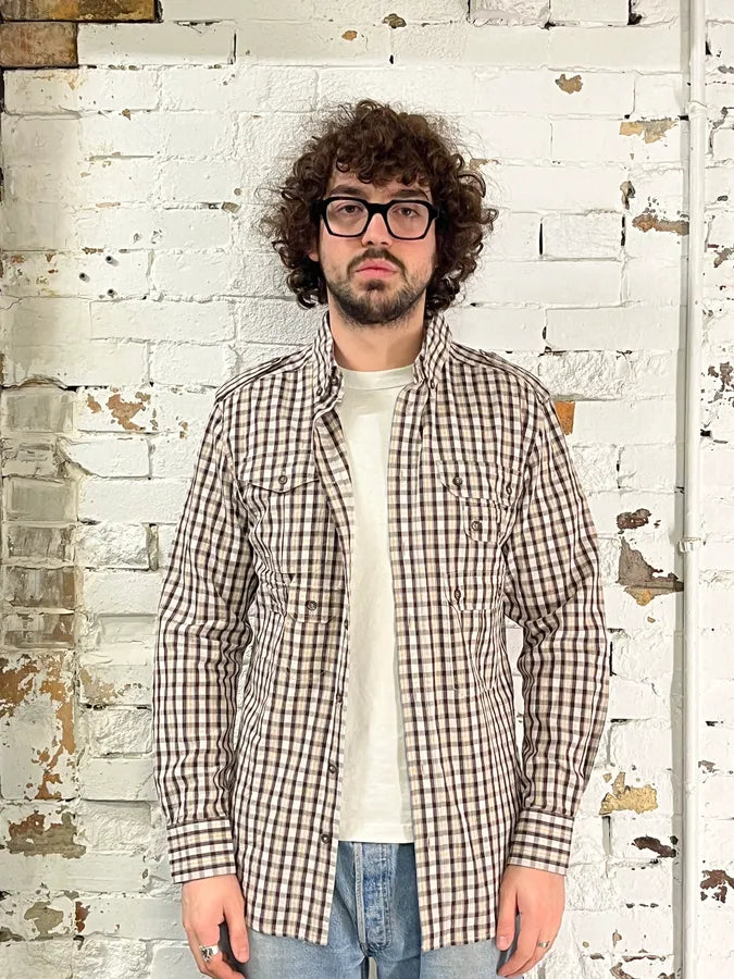 AW2008 Dolce & Gabbana Multi Pockets Checkered Classy Shirt WjIpaZd 0