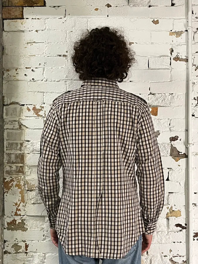 AW2008 Dolce & Gabbana Multi Pockets Checkered Classy Shirt WjIpaZd 1