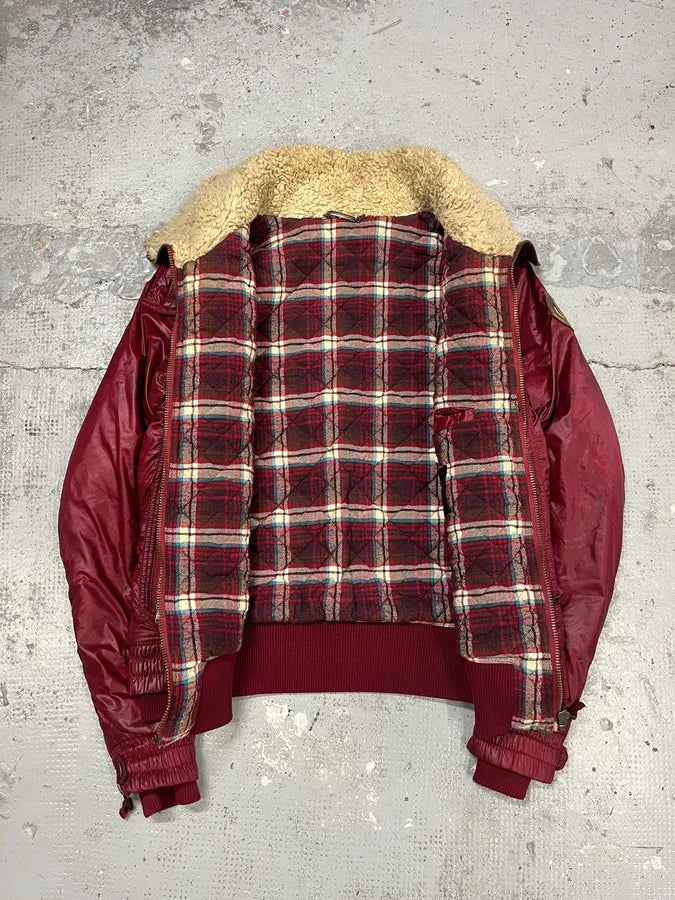 AW2008 Dolce & Gabbana Red Multi Pockets Cargo Puffer Jacket SAgfWOY 10