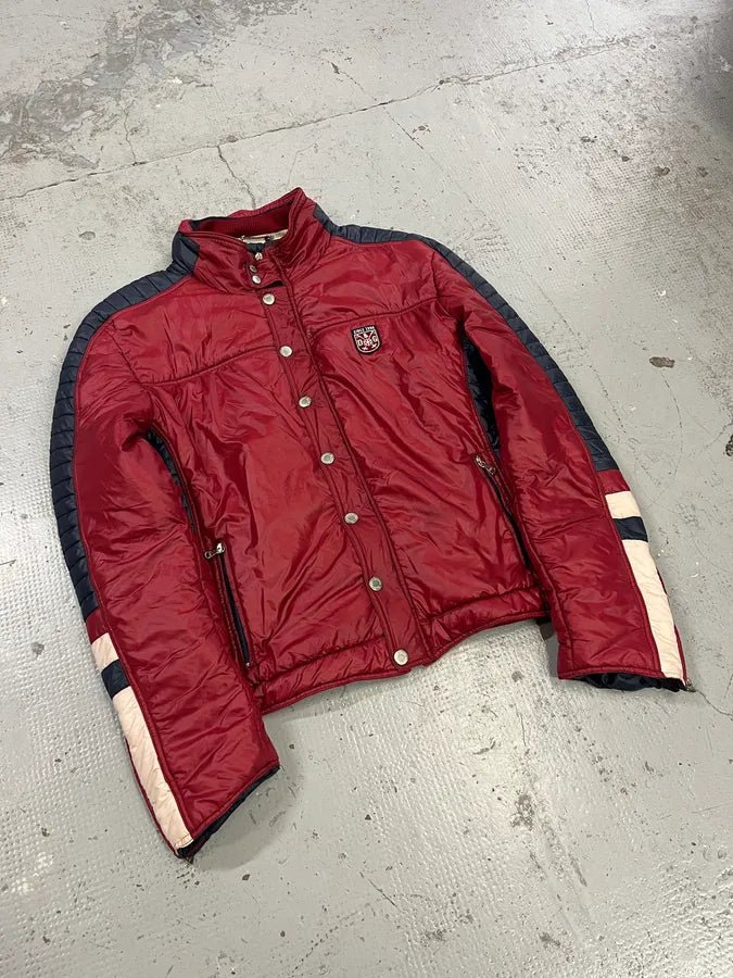 AW2008 Dolce & Gabbana Ski Retractable Hood Red Puffer Jacket zTBrJcS 3