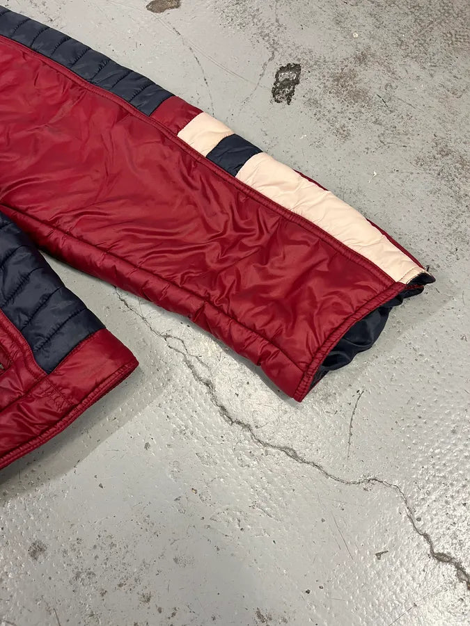 AW2008 Dolce & Gabbana Ski Retractable Hood Red Puffer Jacket zTBrJcS 6