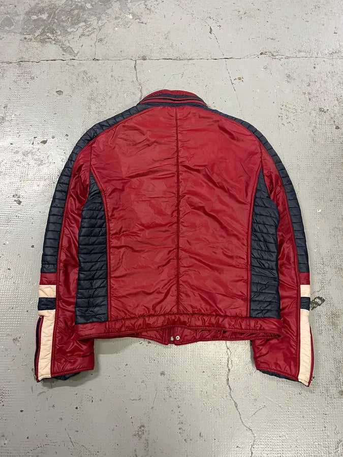 AW2008 Dolce & Gabbana Ski Retractable Hood Red Puffer Jacket zTBrJcS 7