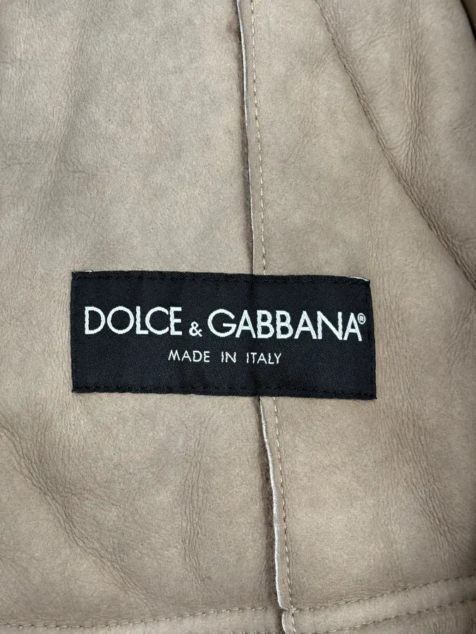 AW2008 Dolce & Gabbana Wool & Shearling Jacket lnJJBaX 14