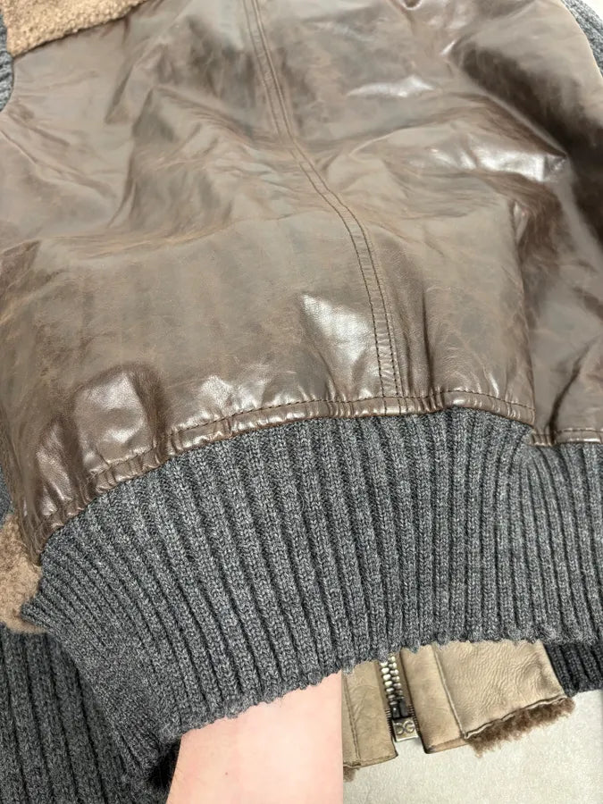 AW2008 Dolce & Gabbana Wool & Shearling Jacket lnJJBaX 9