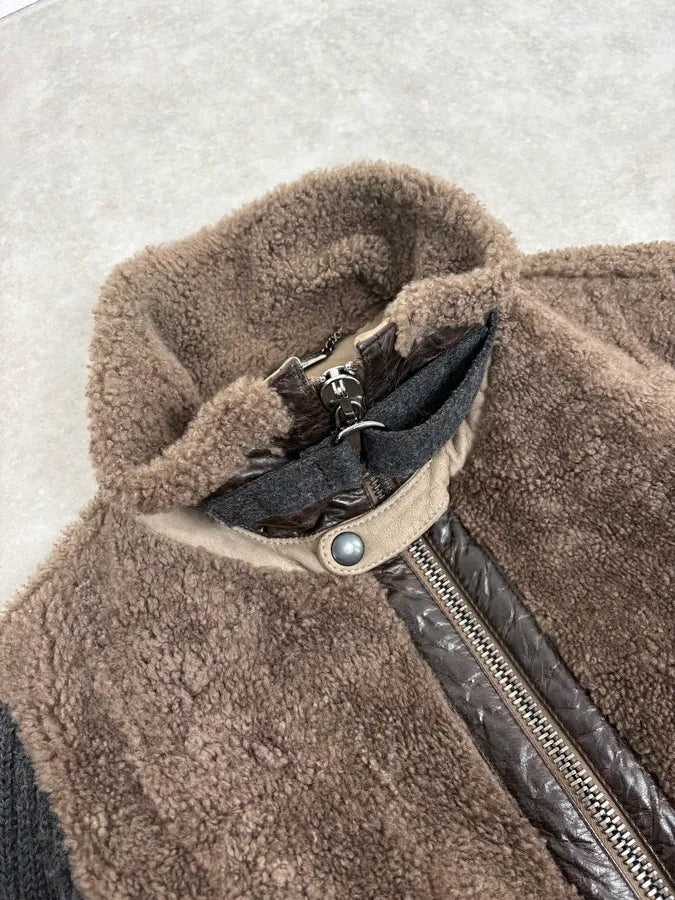 AW2008 Dolce & Gabbana Wool & Shearling Jacket lnJJBaX 6