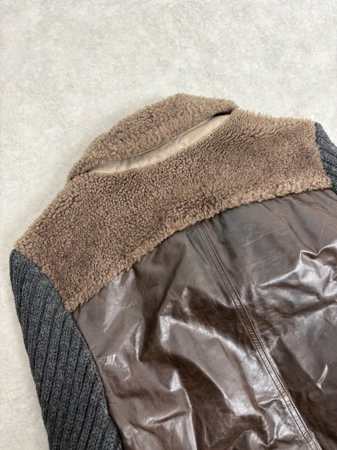 AW2008 Dolce & Gabbana Wool & Shearling Jacket lnJJBaX 10