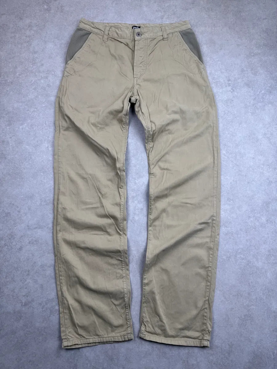 AW2008 Dolce & Gabbana Beige Sophisticated Utility Pants fZEqEyA 0