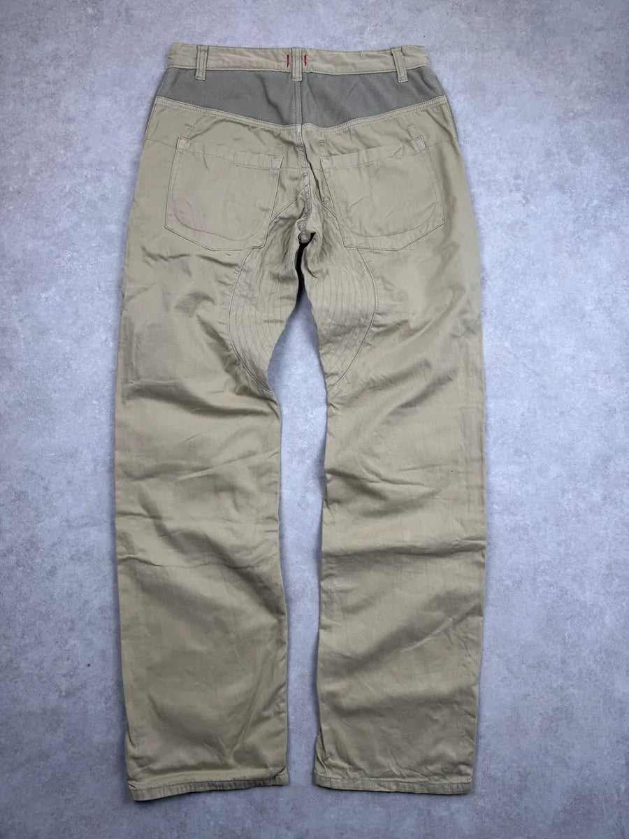 AW2008 Dolce & Gabbana Beige Sophisticated Utility Pants fZEqEyA 6