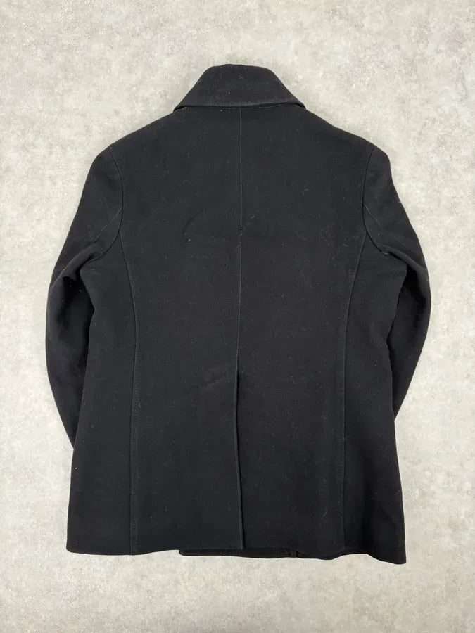 AW2008 Dsquared2 Black Caban Wool Jacket lOWLxtK 4