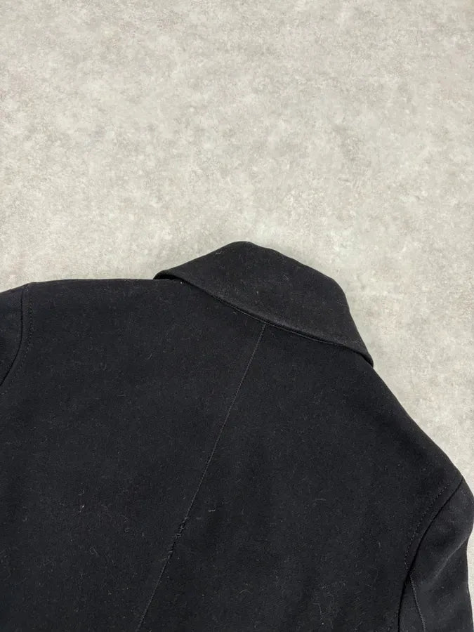 AW2008 Dsquared2 Black Caban Wool Jacket lOWLxtK 5