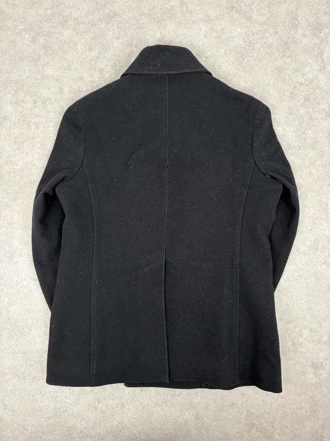 AW2008 Dsquared2 Black Caban Wool Jacket lOWLxtK 4