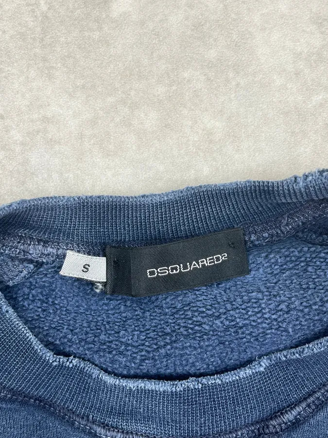 AW2008 Dsquared2 Navy Ski Resort Sweater zSxLNKQ 7