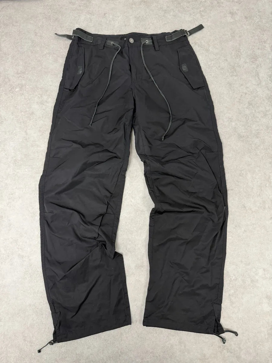 AW2008 Emporio Armani Black Cargo Pants PAFRXnY 0