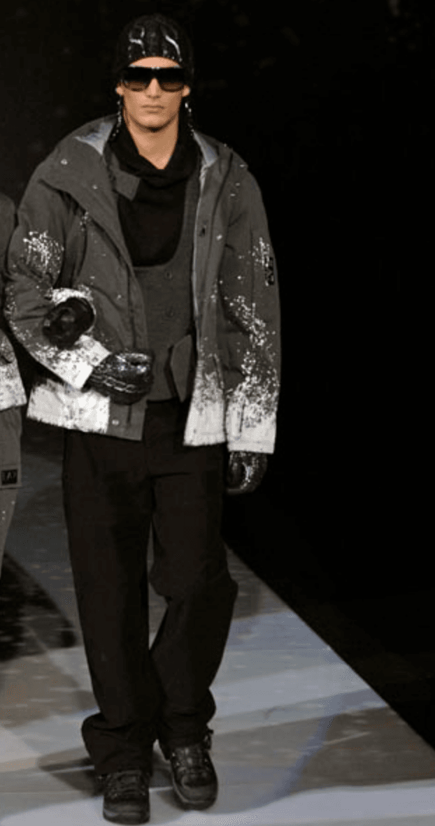 AW2008 Emporio Armani Black Cargo Pants PAFRXnY 1