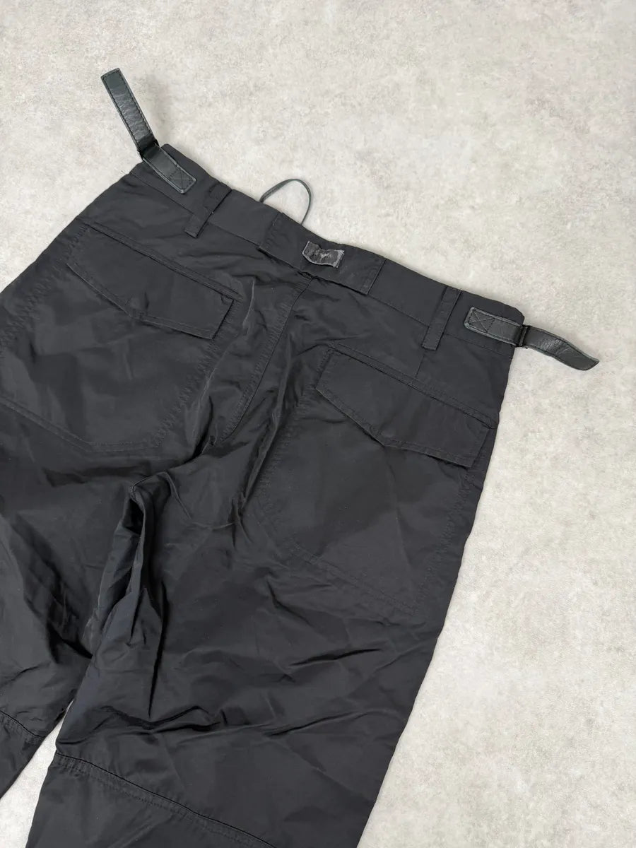 AW2008 Emporio Armani Black Cargo Pants PAFRXnY 5