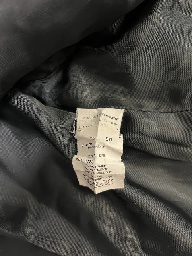 AW2008 Emporio Armani Dark Green Caban Dark Buttoned Jacket (M/L) qPGBNOE 8