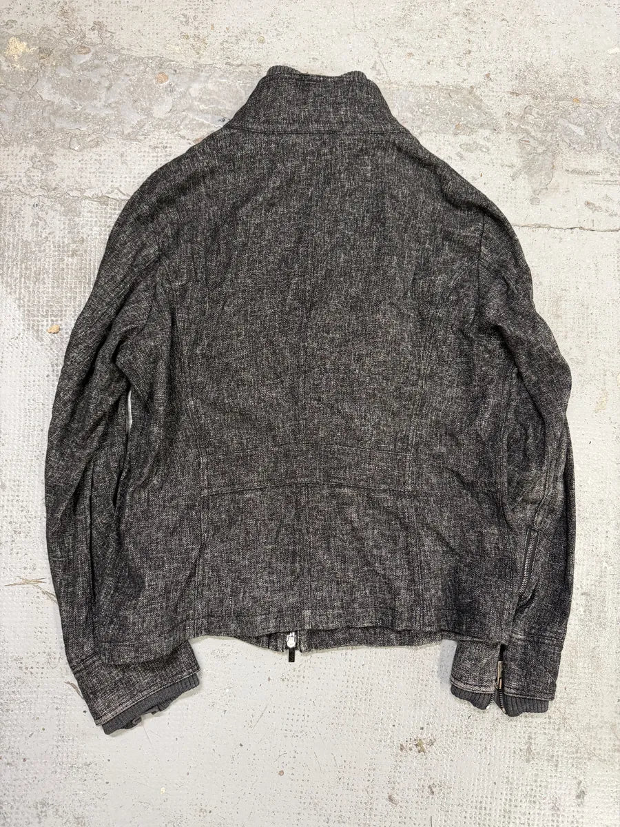 AW2008 Emporio Armani Grey Wool Jacket sMVBIfO 2