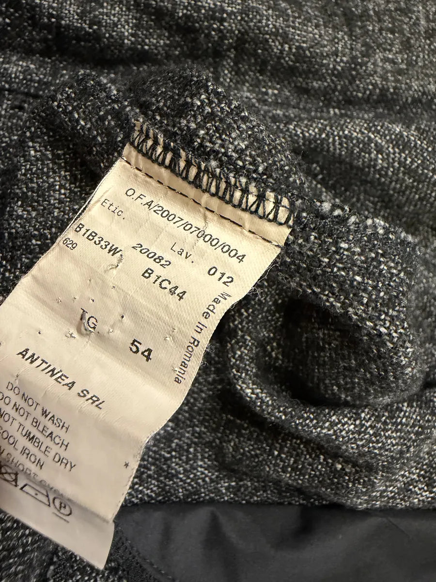 AW2008 Emporio Armani Grey Wool Jacket sMVBIfO 7