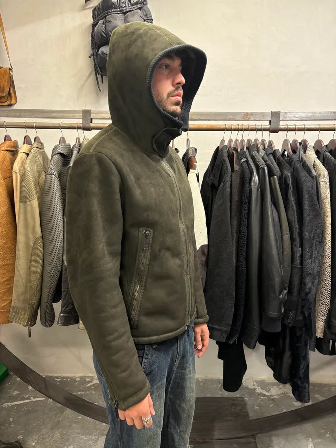 AW2008 Emporio Armani Hooded Soft Green Jacket (M) ZiVKObq 2