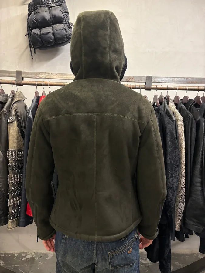 AW2008 Emporio Armani Hooded Soft Green Jacket (M) ZiVKObq 3